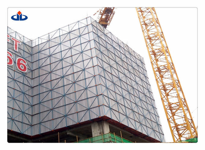 Τα συστήματα υλικών σκαλωσιάς χάλυβα εγκιβωτισμού οικοδόμησης αναμιγνύουν την ασημένια πλάκα επιτροπής υλικών σκαλωσιάς αλουμινίου 6061 T6